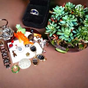 Grandma's vintage jump drawer lot for crafting or wear